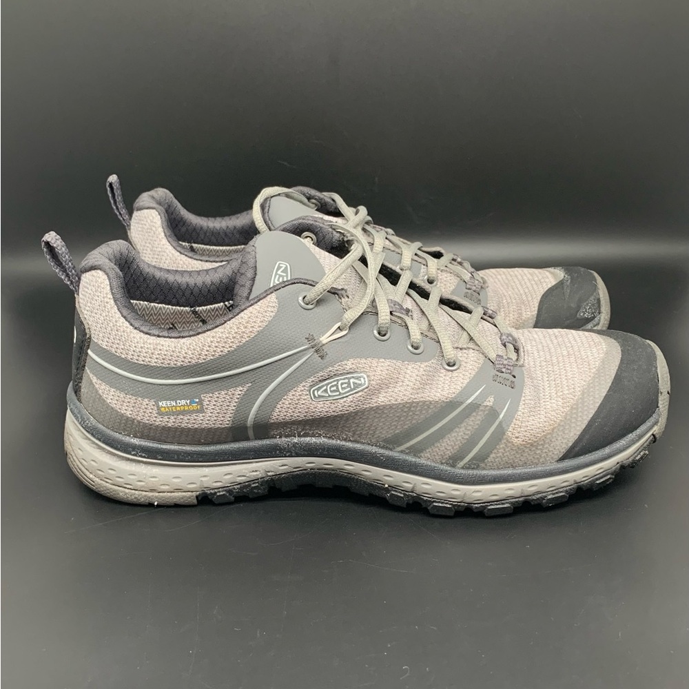 Keen Terradora‎ WP Neutral Grey Hiking Shoes Women's Sz 8.5